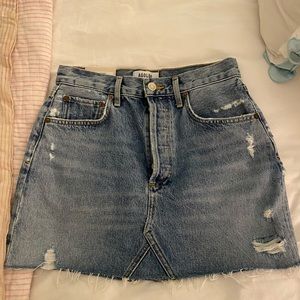 AGolde Jean Skirt